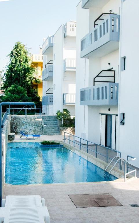 Popi Hotel Apartments Agia Marina  ภายนอก รูปภาพ